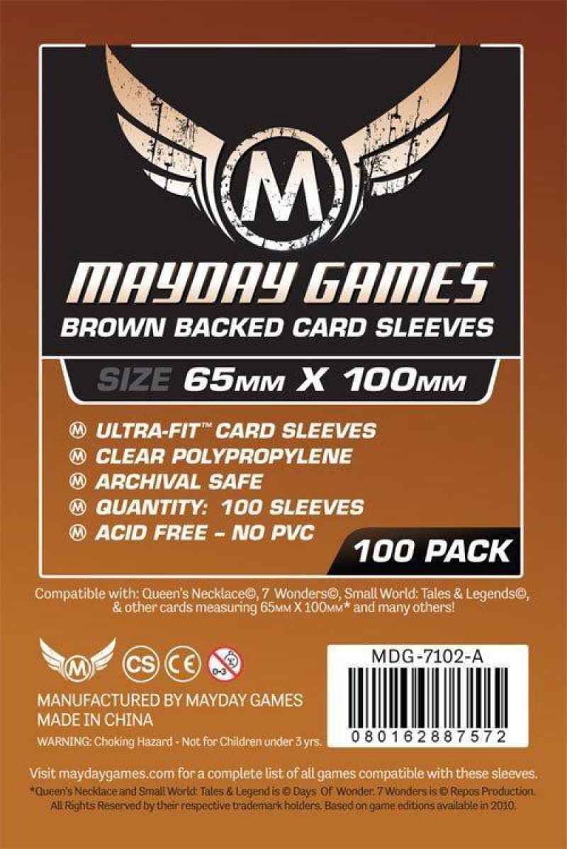 Jual Card Sleeves 65x100mm - Mayday Brown Backed 7 Wonders - Coup Di Seller  Toko Board Game - Sunter Agung, Kota Jakarta Utara | Blibli