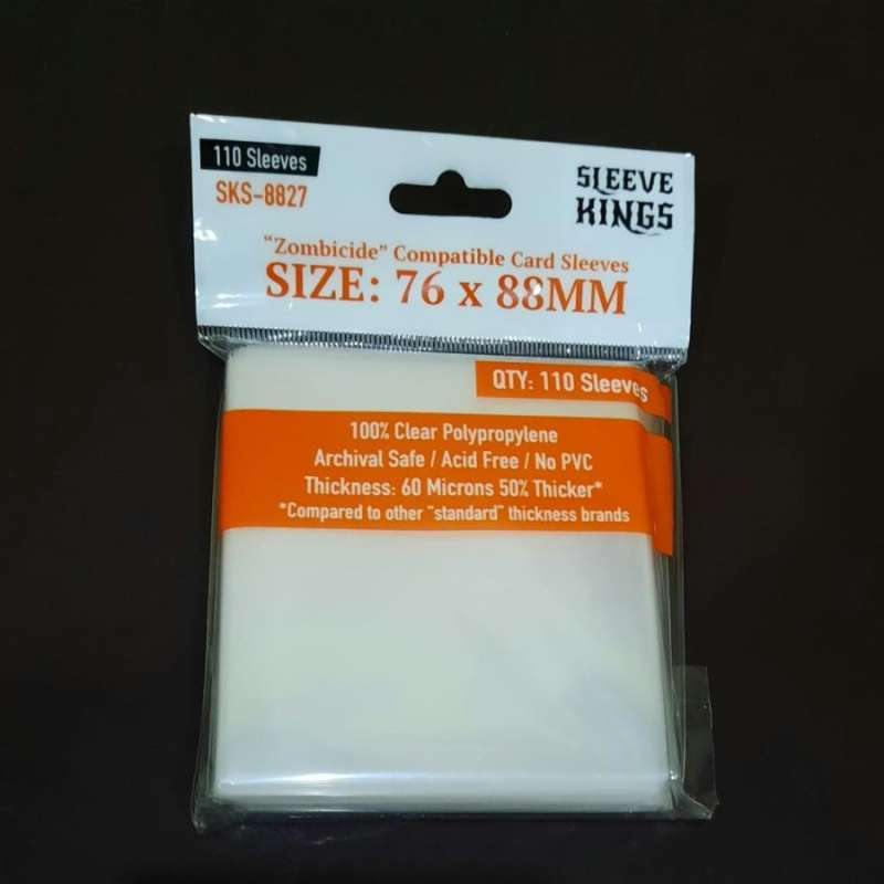 Jual Sleeve Kings Zombicide Card Sleeves 76x88 Mm -110 Pack, 60 Microns Di Seller Toko Board Game - Sunter Agung, Kota Jakarta Utara | Blibli Jual Sleeve Kings Zombicide Card Sleeves 76x88 Mm -110 Pack, 60 Microns Di Seller Toko Board Game - Sunter Agung, Kota Jakarta Utara | Blibli