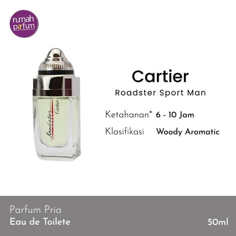 Jual Cartier Roadster Sport Man (50 ML 