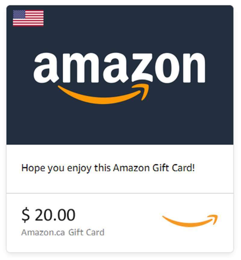 Jual Amazon Gift Card Voucher Digital Code 20 USD di Seller ...