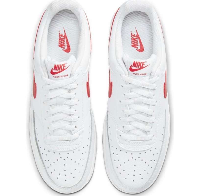 Jual NIKE COURT VISION LOW MEN'S RED WHITE UNIVERSITY di Seller  Akasafootstoree - Kota Bandung, Jawa Barat | Blibli