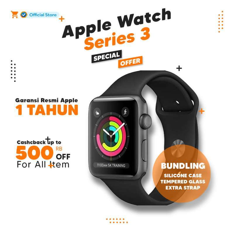 Promo Apple Watch Series 3 42mm Black 