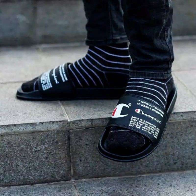 Sandal champion putih on sale