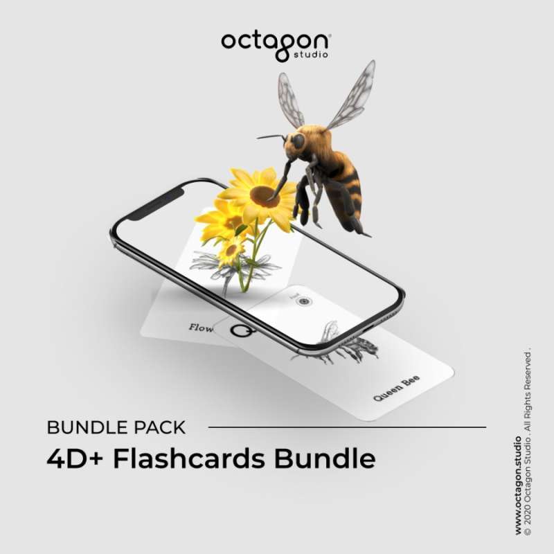 Jual 4d Flashcards Bulk Package 8 300 Pcs Octagon Studio Terbaru November 2021 Harga Murah Kualitas Terjamin Blibli