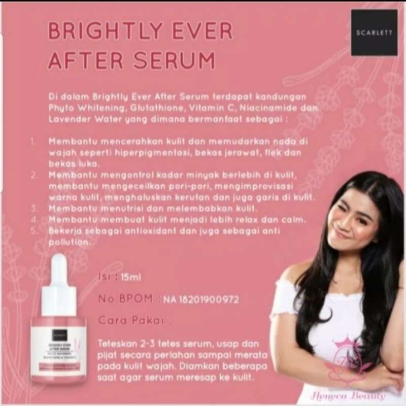 scarlett bright serum