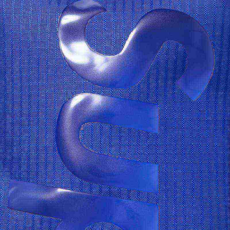 supreme neck pouch blue