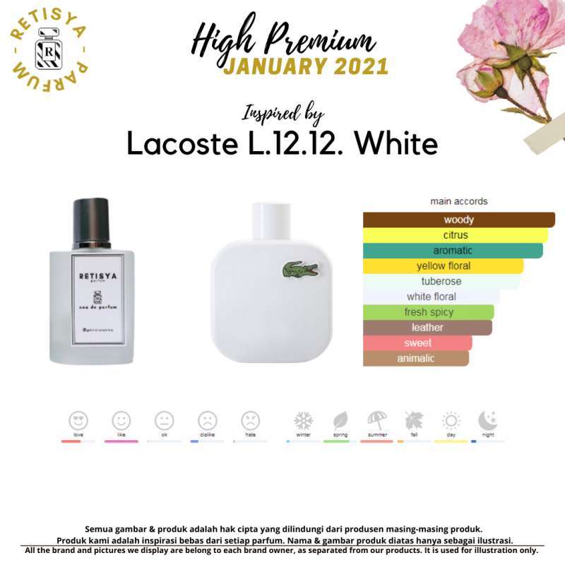 Lacoste white parfum hot sale