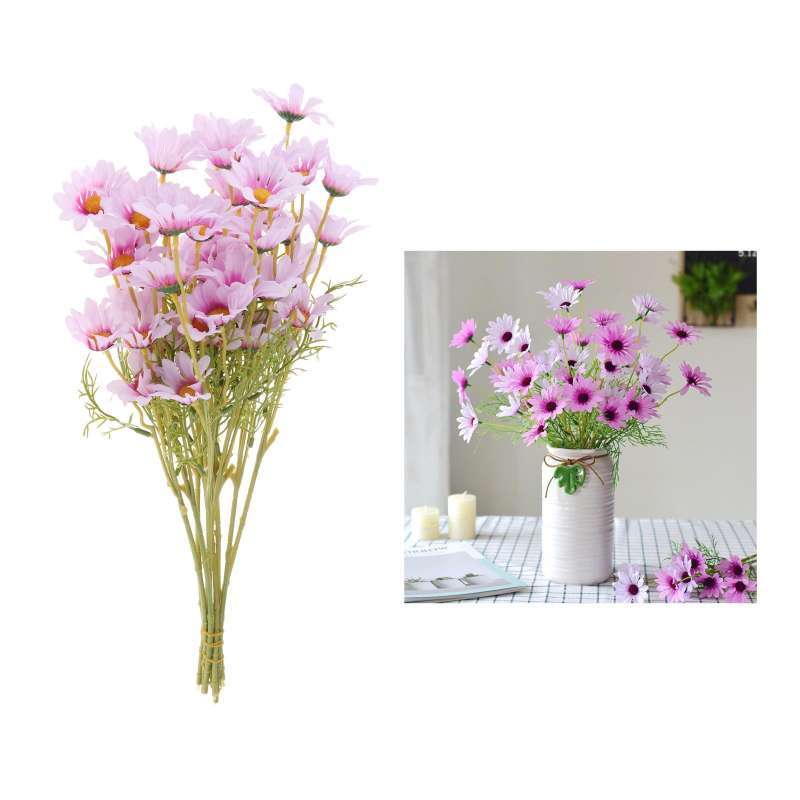 10 Branches Lifelike Flowers Fake Silk Daisy Bouquet Home Decoration Purple Terbaru Juli 2021 Harga Murah Kualitas Terjamin Blibli