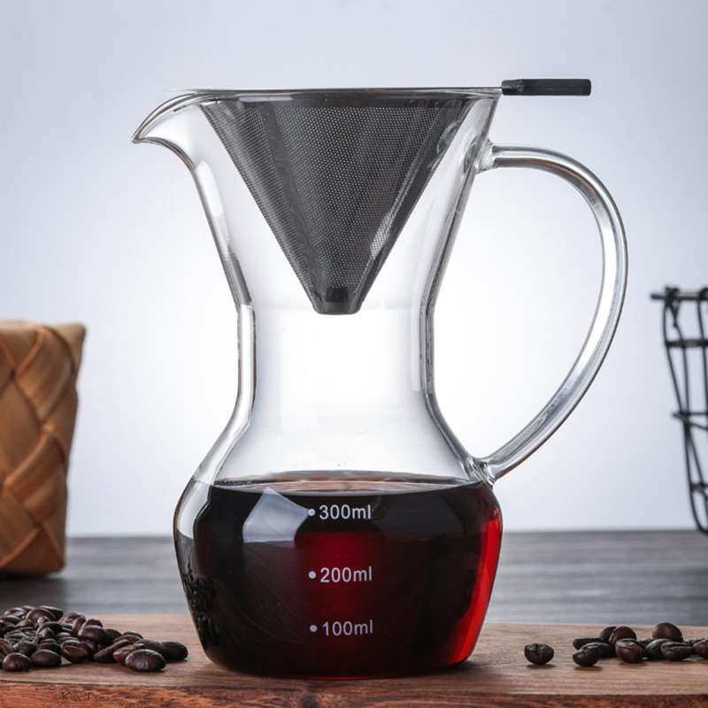 Promo Pour Over Coffee Maker Glass 