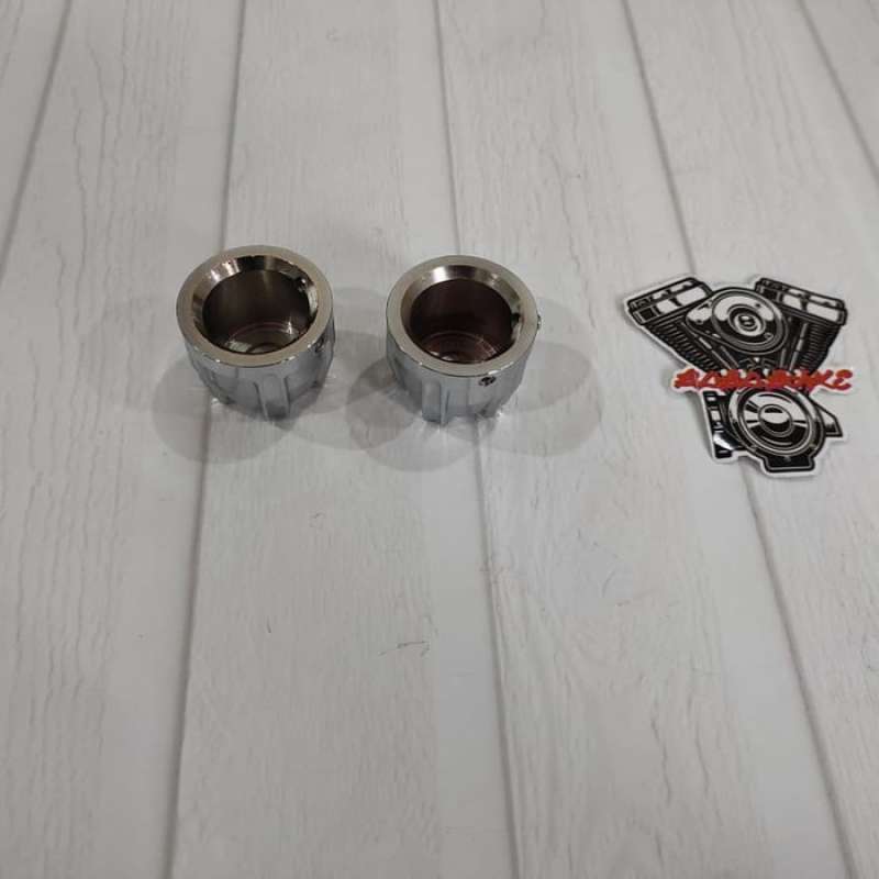 Jual axle nut harley chrome strip cover 