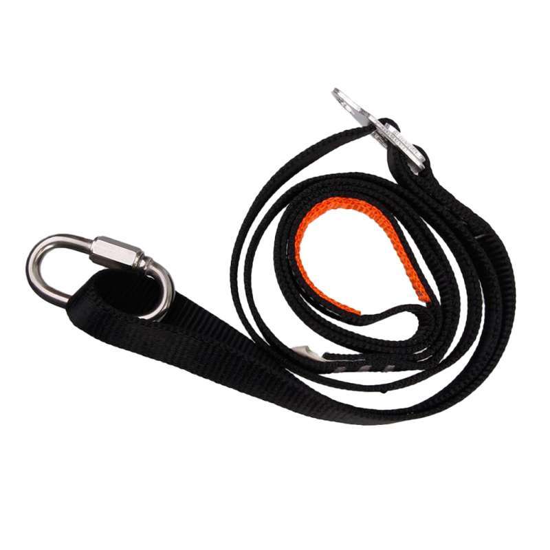Adjustable Climbing Ascender Foot Belt Straps Rope Rock Climbing Rappel Wrap 