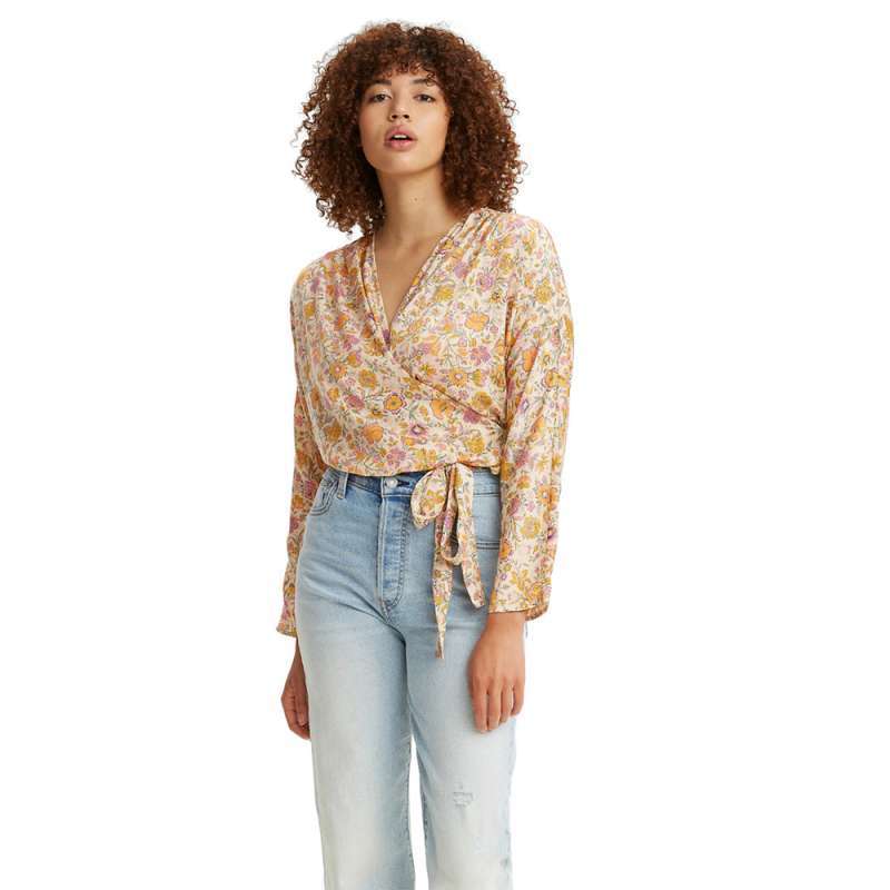 Promo Levi's Wendy Wrap Top Tapestry Floral Bleached (29729-0003) di Seller  Levi's Women Official Store - Kota Tangerang Selatan, Banten | Blibli