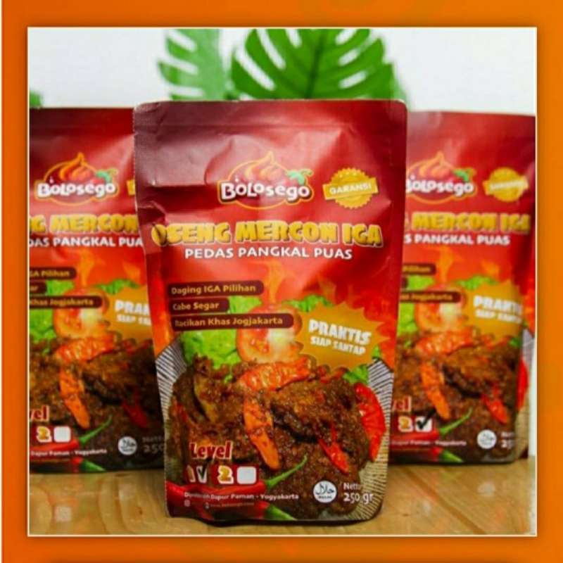 Oseng Mercon Iga Sapi Bolosego 100 Halal Paket Kombo3 Terbaru Juli 2021 Harga Murah Kualitas Terjamin Blibli