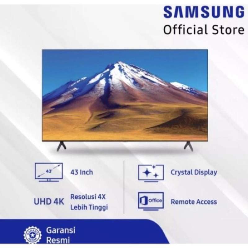 Jual Samsung 43tu6900 43 Crystal Uhd 4k Smart Tv Tu6900 2020 Terbaru Juli 2021 Blibli