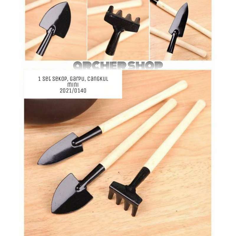 Jual 1 Set Sekop Garpu Cangkul Mini 3 In 1 Di Seller Archer Shop Kota Medan Sumatera Utara Blibli