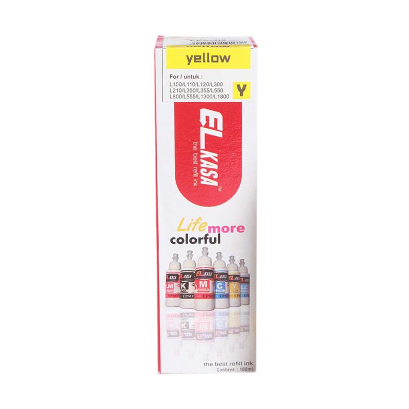 Jual Elkasa Tinta Printer For Printer Epson Yellow 70 Ml Online November 2020 Blibli Com