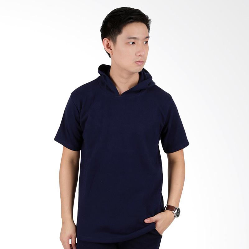 Poloshirt Lacost Neck Abu Tua Hijau Muda. Source · Kelebihan Kekurangan Elfs Shop Katun Polos Kaos Hoodie - Biru Dongker Dan Harganya