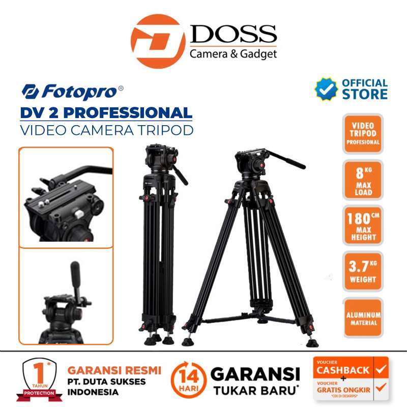 Jual Tripod Video Professional Fotopro Dv Di Seller Doss Jogja