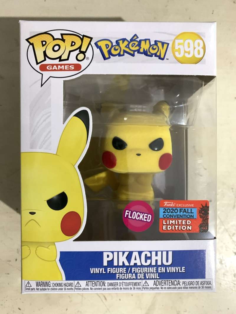 grumpy pikachu flocked