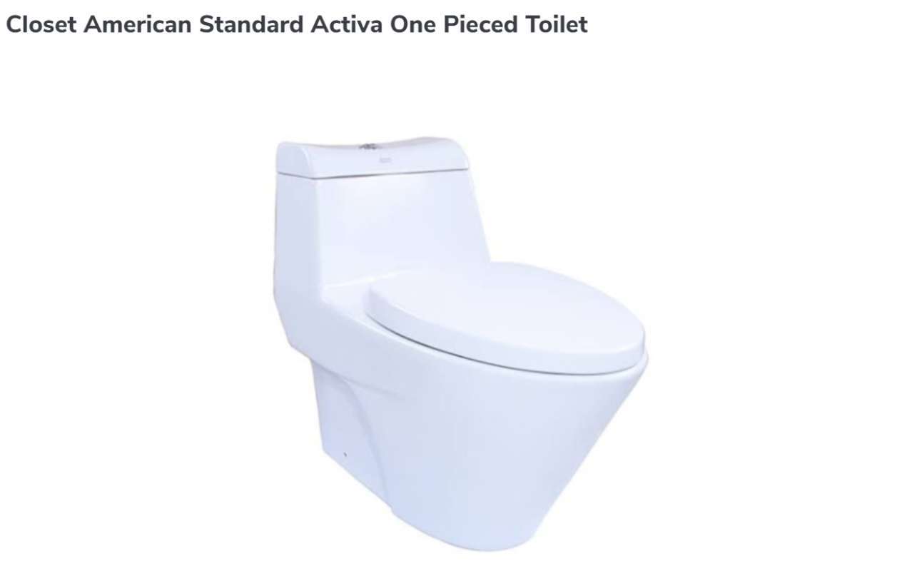 Jual Closet American Standard Activa One Pieced Toilet Murah Mei 2021 