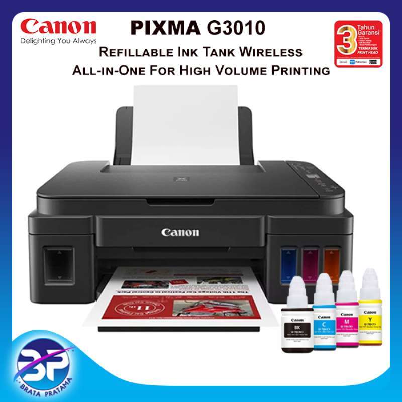 canon g3010 all in one wifi ink tank printer