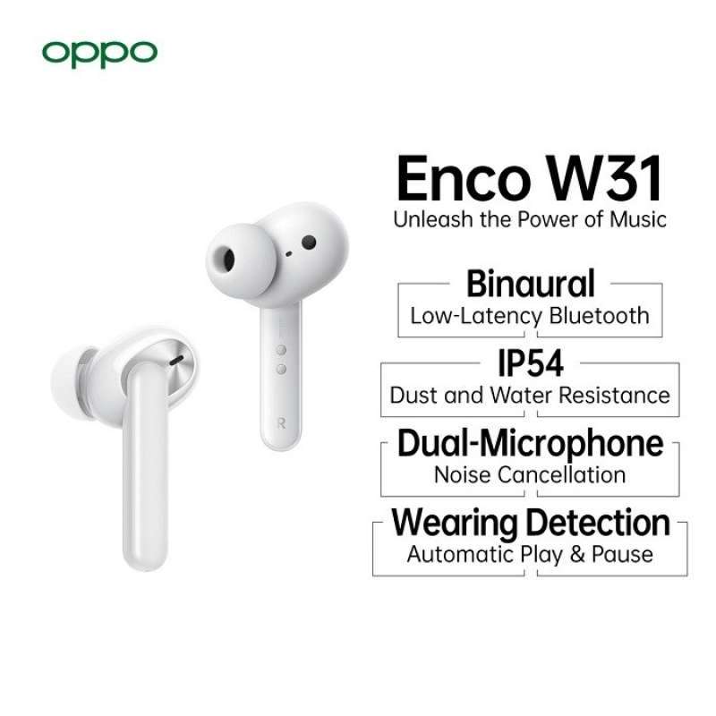 Jual OPPO Enco W51 True Wireless Headphones Garansi Resmi