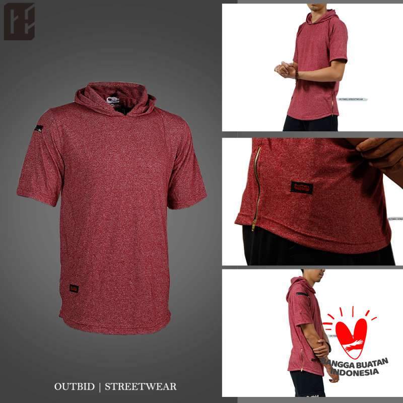 Kaos longline hot sale hoodie