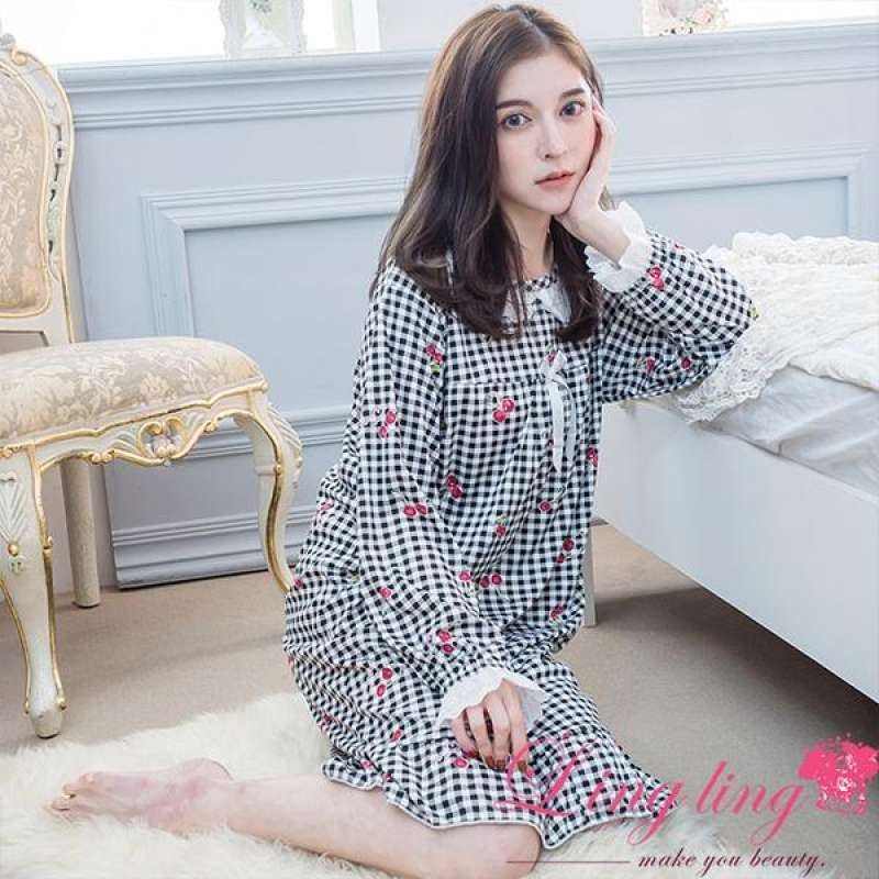 Bowknot Cloth Lace Long Sleeve Jumpsuit 