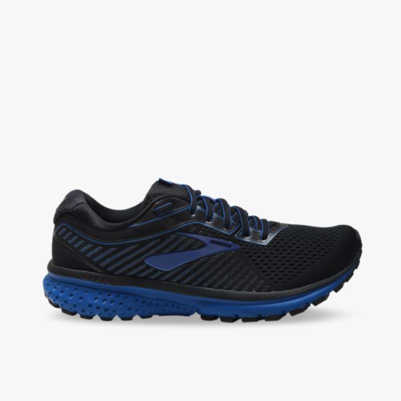 brooks ghost 12 black and blue