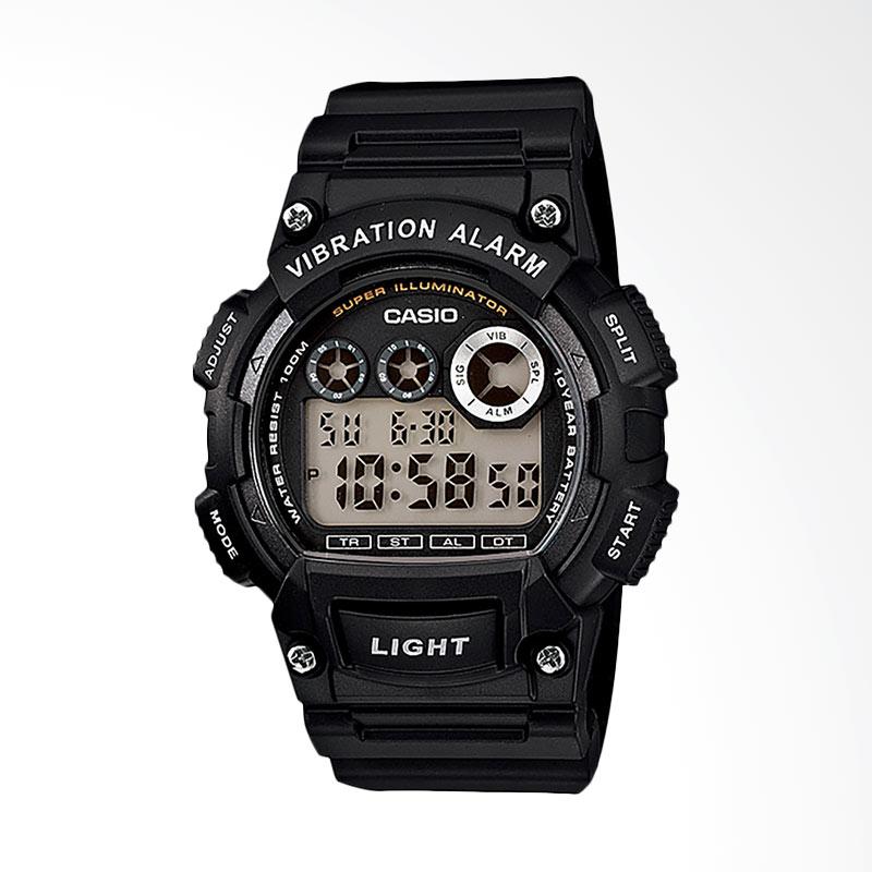 Promo CASIO W-735H-1AVDF Standard Vibration Alarm Jam Tangan Unisex - Black  di Seller SM Store - Kota Jakarta Pusat, DKI Jakarta | Blibli