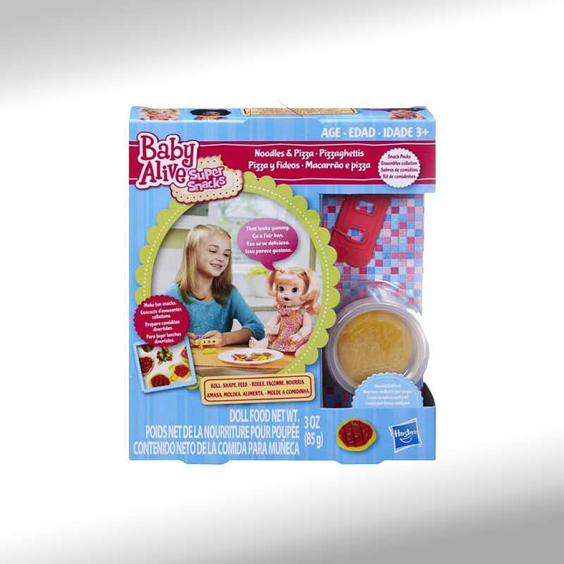 Jual Baby Alive Super Snacks Noodles Pizza Doll Food Refill Pack
