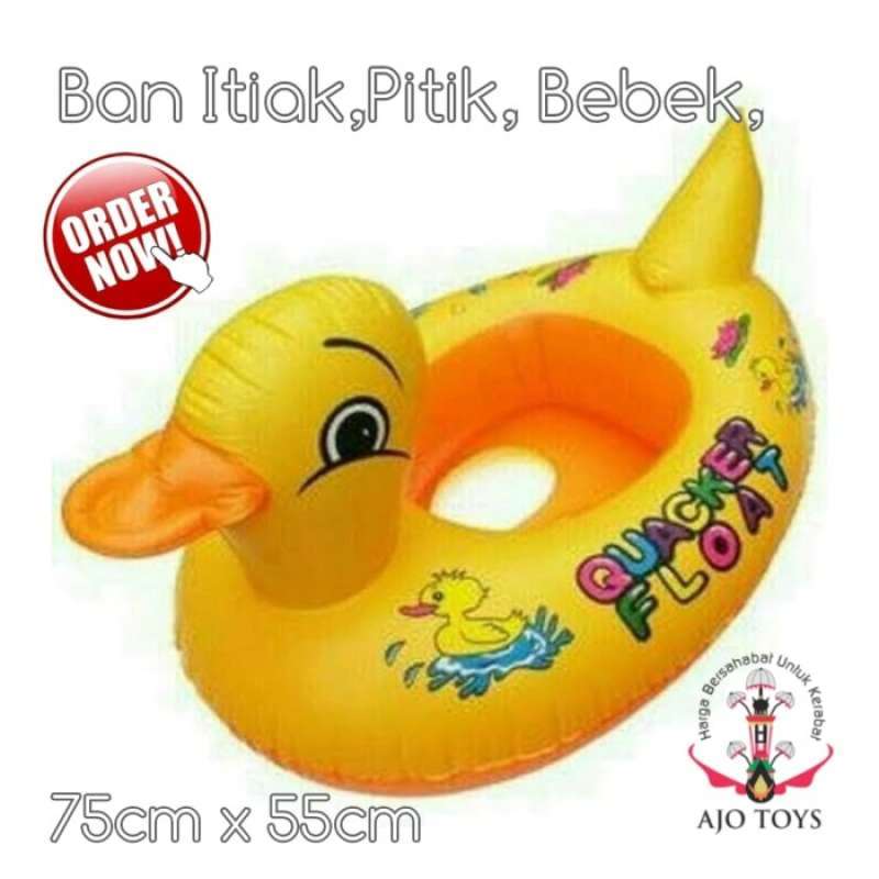 Jual Ban Renang Pelampung Anak Lobang Kaki Bebek Kuning Untuk Anak 1 5thn Terbaru Juni 21 Blibli