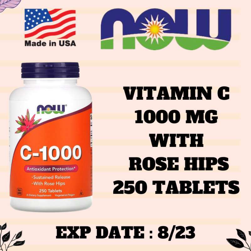 Jual Now Foods Vitamin C 1000 Rose Hips Sustained Release 250 Tablets Murah Mei 21 Blibli Jual Now Foods Vitamin C 1000 Rose Hips Sustained Release 250 Tablets Murah Mei 21 Blibli