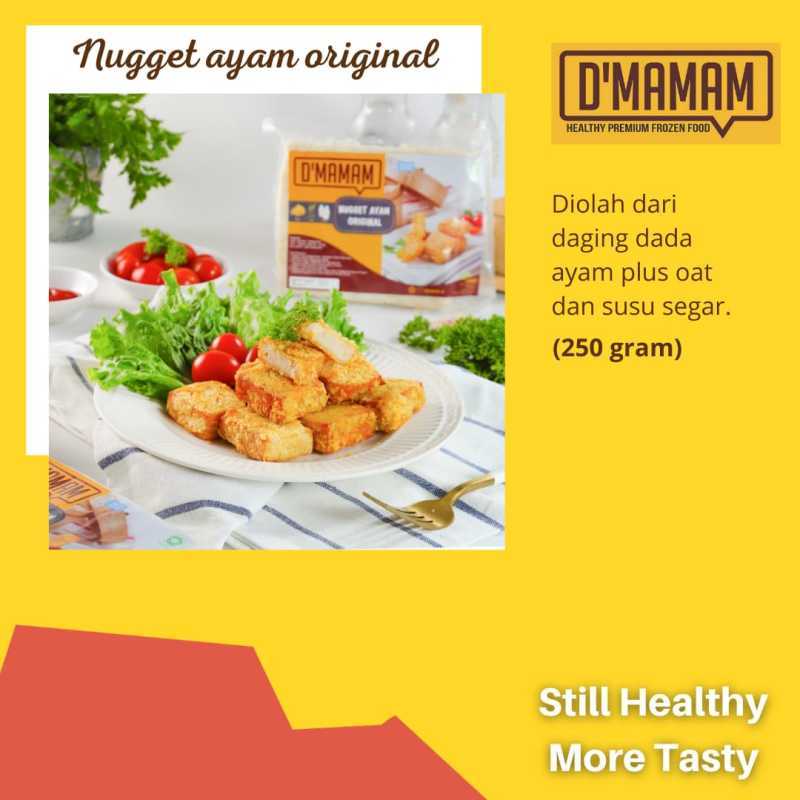 Jual Nugget Ayam Original Premium Frozen Food Makanan Beku Sehat D Mamam 250 Gr Di Seller Lafisa Shop Kab Sidoarjo Jawa Timur Blibli