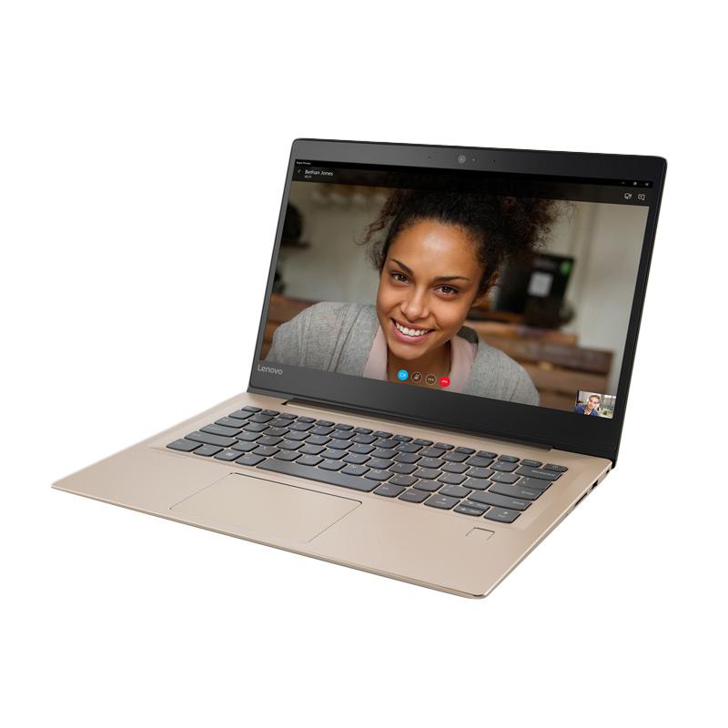 Lenovo IdeaPad 520S-0LID Notebook - Gold [i7-7500U/ 4GB DDR4/ 1TB HDD/ GT940MX 2GB/ 14 Inch FHD IPS/ Win10]