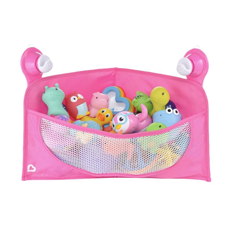 Jual Munchkin Tmk15709 Corner Bath Basket Mainan Anak Pink Murah