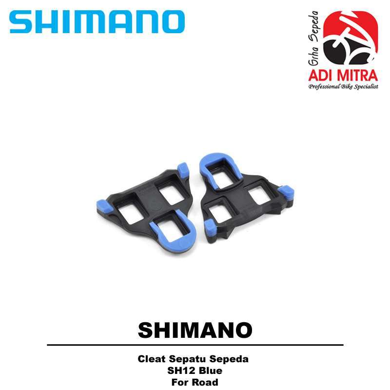 Shimano Cleat Sepatu Sepeda SH12 Blue 