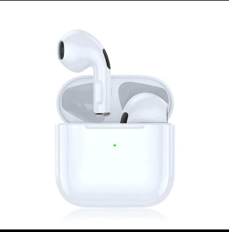 Promo Airpods Pro 4 Tws Handsfree Wireless Bluetooth 5.0 In-Ear + Box  Charging di Seller Essenzo resseler oil - Kota Tangerang, Banten | Blibli