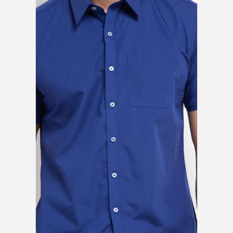Promo Lorient Plain Short Sleeves Slim 