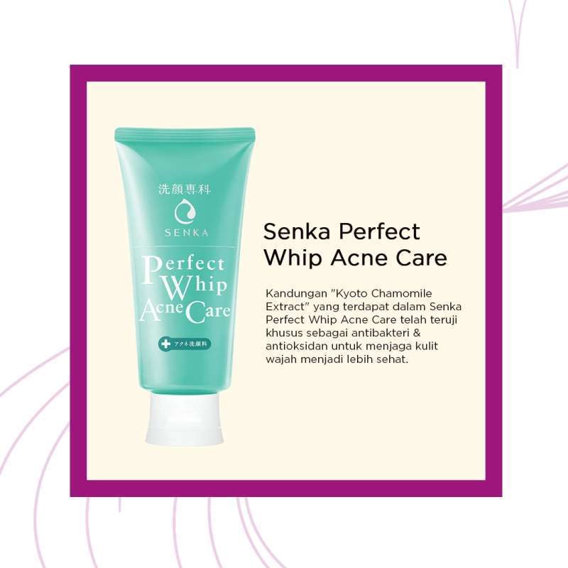 Senka acne sale care