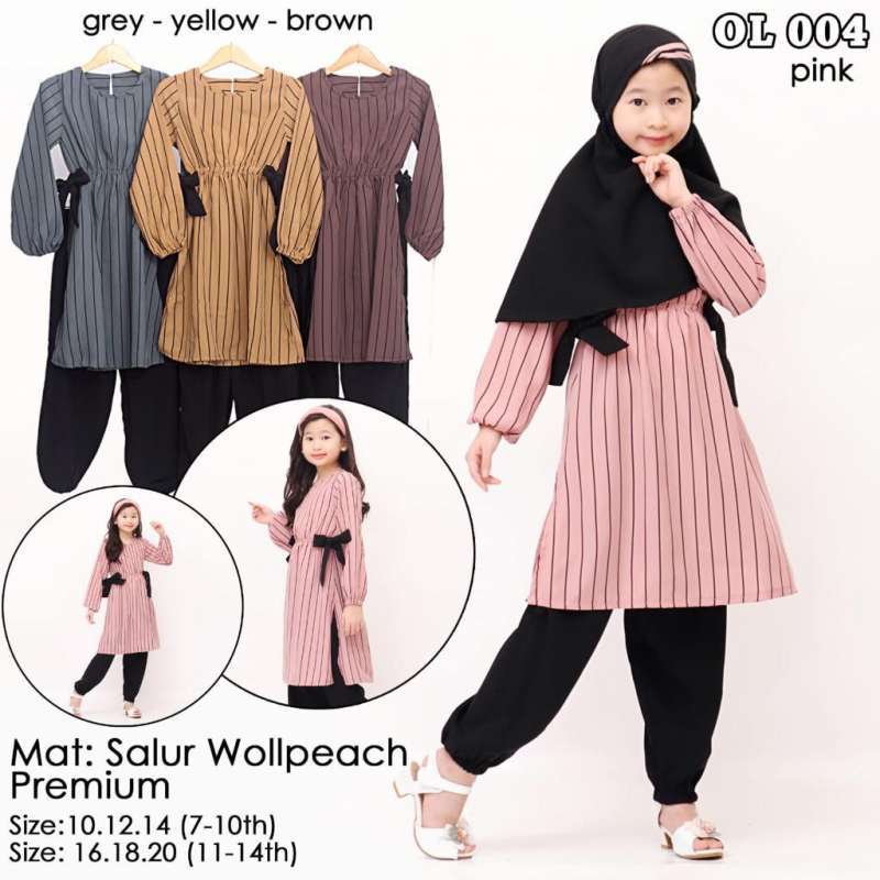 9 12 Tahun Baju Gamis Anak Anak Murah Terbaru 2020 2021 Busana Baju Muslim Anak Perempuan Terbaru Agustus 2021 Harga Murah Kualitas Terjamin Blibli