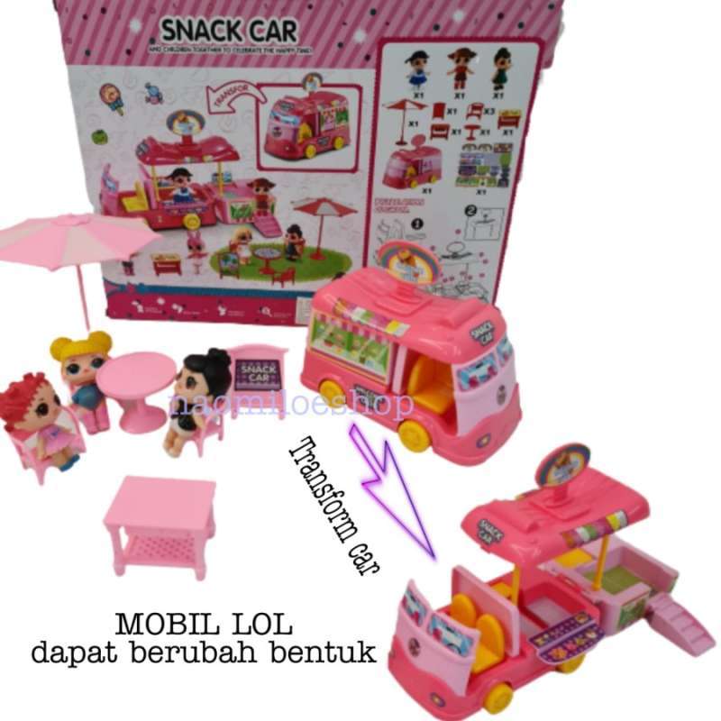 Lol surprise snack sales car