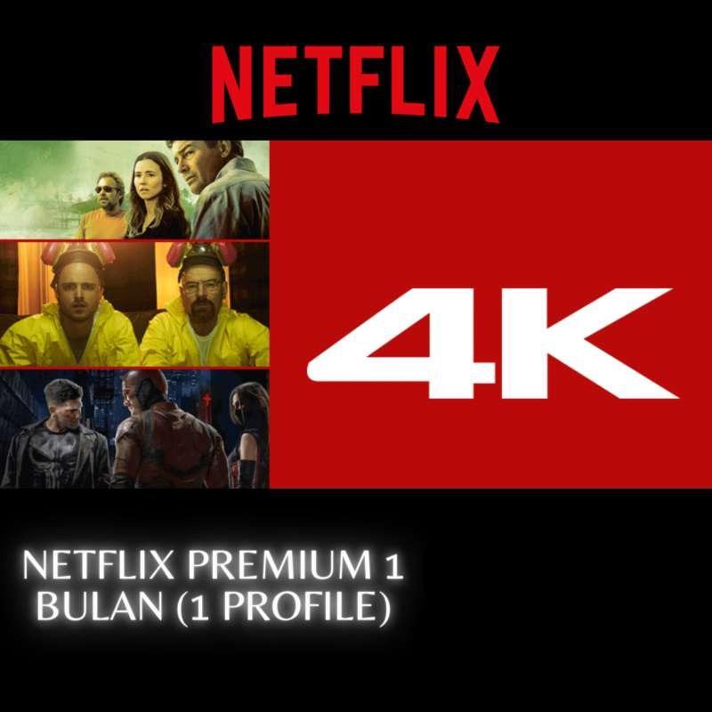 Jual Netflix Premium 1 Bulan Streaming 1 Profile Paket 1 Di Seller Selaluonlinestore Kota Bandung Jawa Barat Blibli