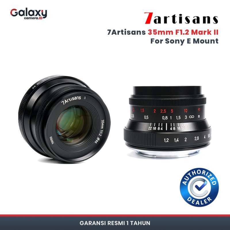Lensa 7Artisans 35mm Mark II Sony E Mount