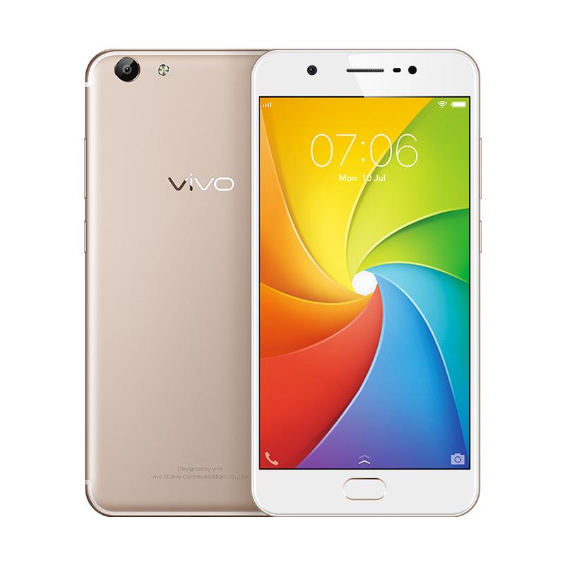 VIVO Y69 Smartphone - Gold [32 GB/3 GB] + Vivo Tumbler + Selfie Stick