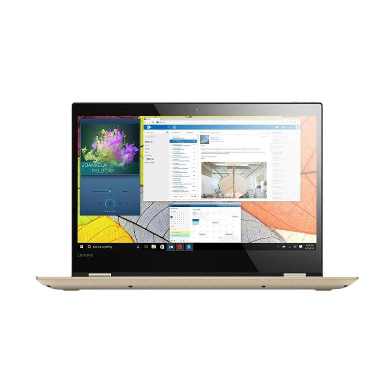 Lenovo Yoga 520 ADID Notebook - Gold [Intel Core i5-7200U/ RAM 4GB/ 1 TB/ 14 Inch/ Nvidia/ Win 10 Home]
