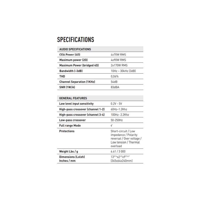 Jual Focal Auditor R 4280 4-Channel 