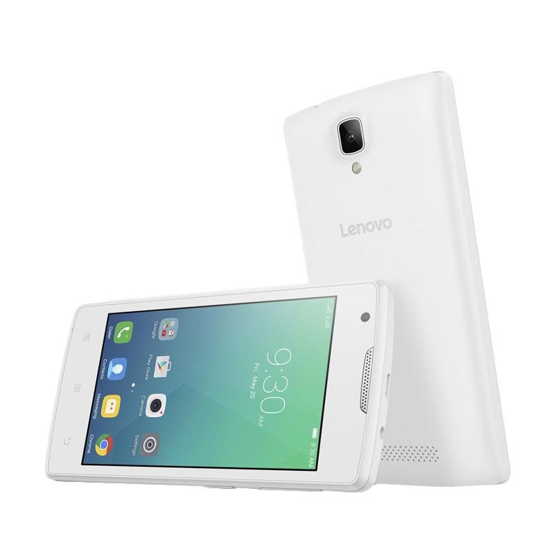 Lenovo A1000M Vibe A Smartphone - White [RAM 512 MB/ ROM 4 GB/ Lollipop]