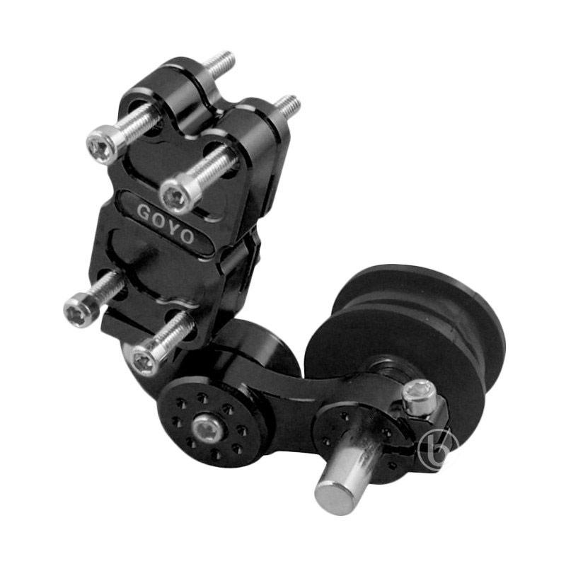 Goyo CNC Tensioner Stabiliser Penahan Rantai Motor for Supra X 100 - Hitam