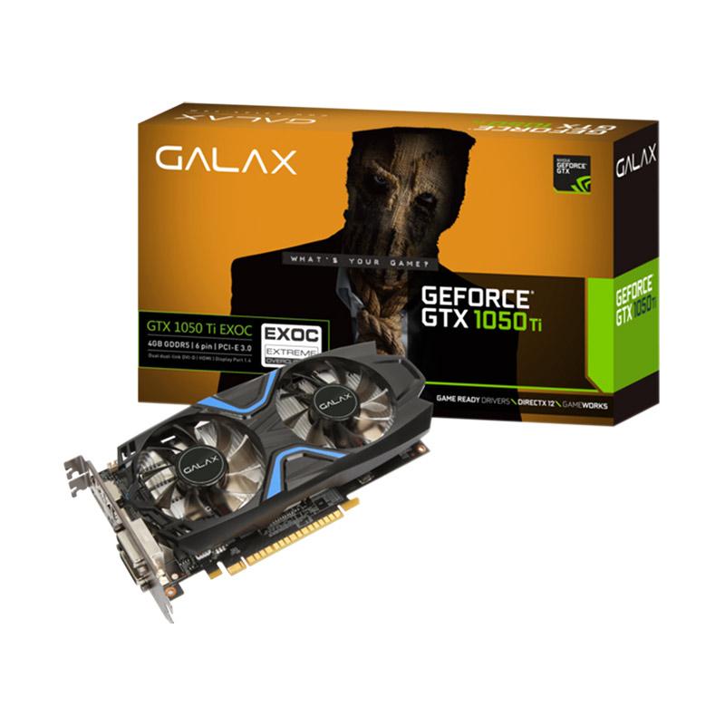 Jual Galax Geforce Gtx 1050 Ti Exoc 4gb Ddr5 Graphic Card Online Oktober 2020 Blibli Com
